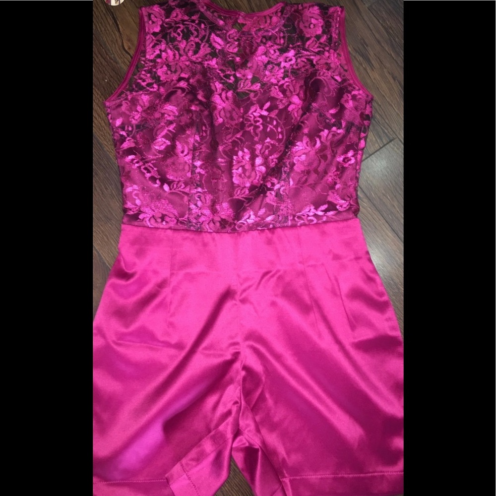 Romper fuchsia